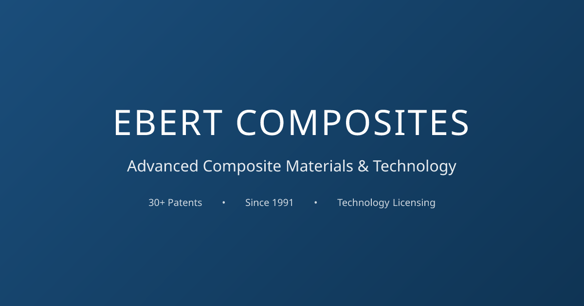 Ebert Composites Corporation | Advanced Composite Materials & Technology